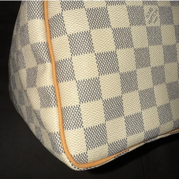 Authentic Louis Vuitton Damier Azure Speedy 30 - Picture 11 of 12